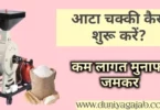 Aata Chakki Business Idea In Hindi