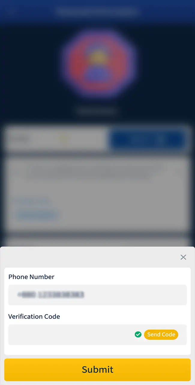 This Mostplay procedure is compulsory, you will not be able to recharge your account without it.